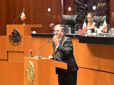 En política exterior México tiene autoridad moral y respeto de la comunidad internacional: Canciller Marcelo Ebrard 