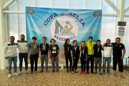 RU2 Michoacán, dominó en el Torneo de Waterpolo Morelia 2021 