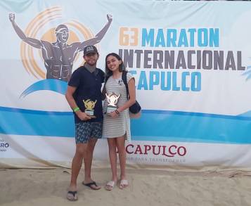 Consigue moreliana 2do. lugar en el Maratón Internacional de Acapulco 