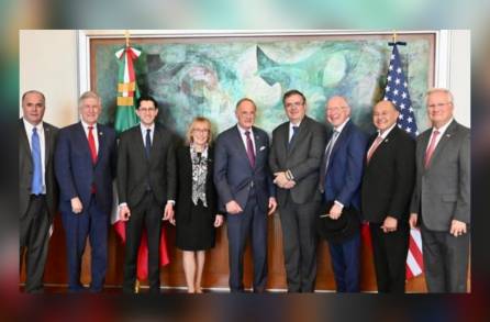 El Canciller Ebrard y congresistas de EE.UU. dialogan sobre los avances del Entendimiento Bicentenario y la integración económica de la región 