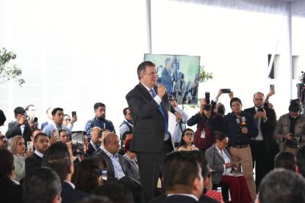 El Canciller Marcelo Ebrard anuncia el Desarrollo de un Convoy de Misiones al exterior para Municipios de México  