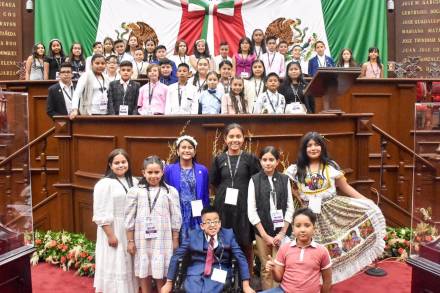 Bullying, derechos humanos y salud, temas prioritarios en la gran experiencia del  Parlamento Infantil Michoacán 2022 