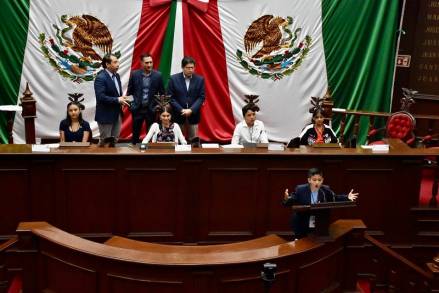 Niñas y niños michoacanos alzan la voz por sus derechos en Parlamento Infantil 2023: Congreso de Michoacán 