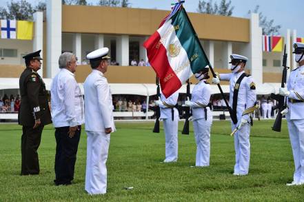 México es un país Libre, Independiente y Soberano reafirma AMLO en el 108 Aniversario de la Defensa Patriótica del Puerto de Veracruz