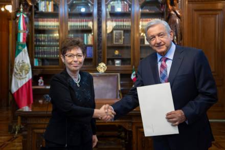 Presidente de México Andrés Manuel López Obrador acepta Seis Nuevas Cartas Credenciales de Embajadores 