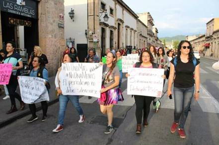 Protesta Periodística por el Caso de la Colega Mitzi Torres Quinteto