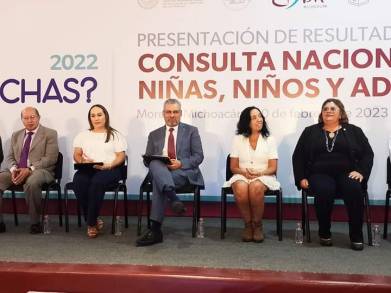 Atenderá Michoacán propuestas de Consulta Nacional Infantil 