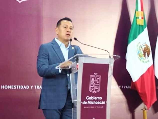 Incidencia delictiva en Michoacán, continúa a la baja: Torres Piña 