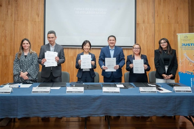 El Poder Judicial de Michoacán consolida derechos a favor de la niñez con firma de convenio con UNICEF