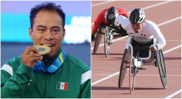 Leonardo Pérez vuela en la pista; conquista primer oro en para atletismo 