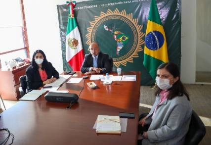 México y Brasil celebran la Reunión de la Subcomisión de Asuntos Políticos de la Comisión Binacional 