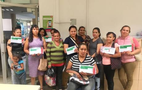 Dispersados 100 mil pesos en créditos Palabra de Mujer en el municipio de Villamar