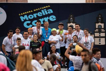 Con rotundo éxito se llevó a cabo la 4ta carrera nocturna Morelia Corre