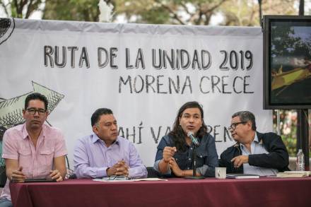 HAY GRANDES EXPECTATIVAS DE MORENA EN MICHOACÃN Positivo balance de la Ruta de la Unidad 2019