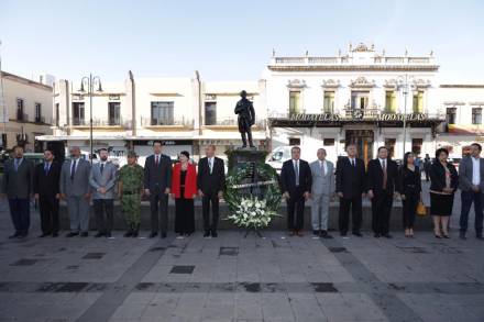 Gobierno de Morelia conmemora el CLVIII Aniversario Luctuoso de Melchor Ocampo