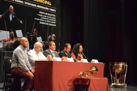 En Zitácuaro, Concierto con Causa de la Orquesta Sinfónica de Michoacán (Osidem)