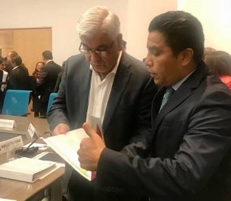 Entrega Segob proyecto de homologación de Ley de Archivos de Michoacán 