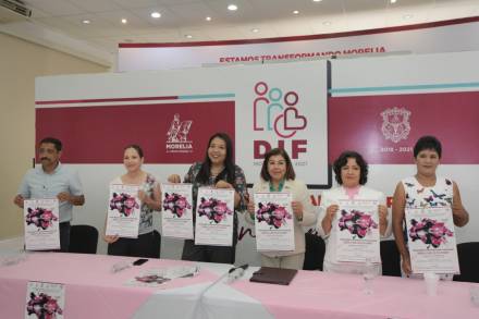 Invita DIF Morelia a Carrera Familiar de Sensibilización contra el Cáncer de Mama