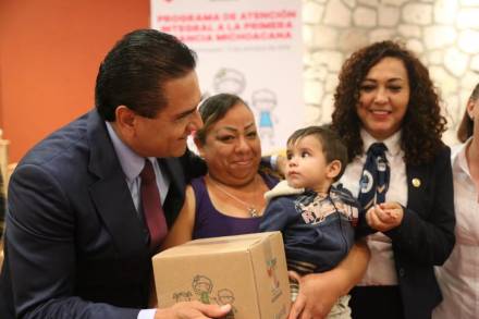 Arranca Silvano Aureoles Programa de Atención Integral a la Primera Infancia en Michoacán