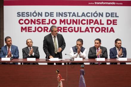 Gobierno de Morelia mejora en indicador del Observatorio Nacional de Mejora Regulatoria