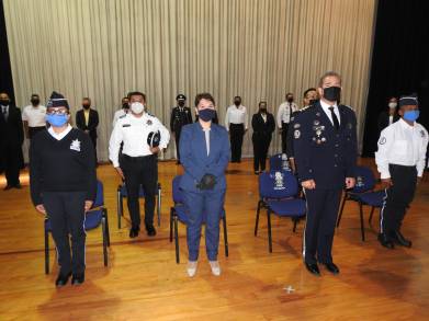 Aspirantes a la Policía Morelia comienzan curso de formación inicial en el IEESSPP