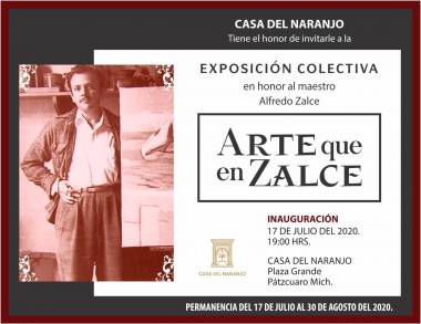 Arte que enZalce  Exposición Colectiva en Pátzcuaro