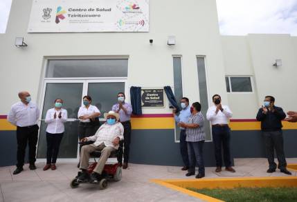 Habitantes de Tziritzícuaro ven sueño hecho realidad con nuevo Centro de Salud 