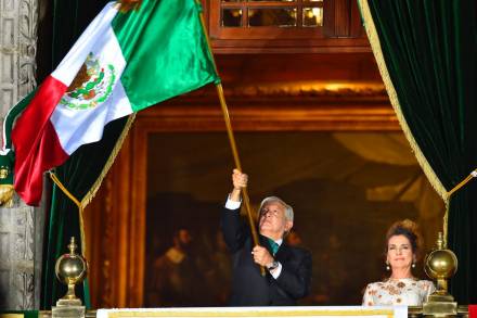 AMLO El Presidente de México encabeza su segundo Grito de Independencia con llamado a la esperanza en el porvenir