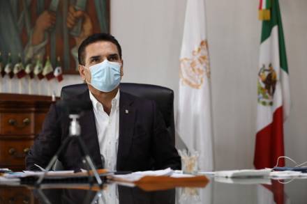 Recuperación de empleos, sujeta a romper cadena de contagios: Gobernador Silvano Aureoles Conejo