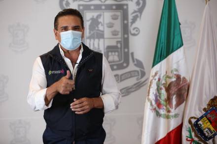 Michoacán esta  en condiciones para combatir Influenza y COVID-19 afirma el Gobernador de la Entidad  Silvano Aureoles Conejo