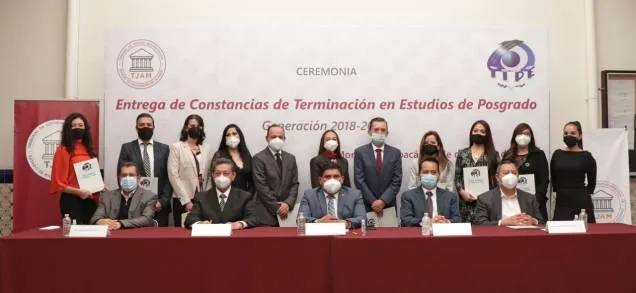 Egresa Generación 2018-2019 del Posgrado del TJAM