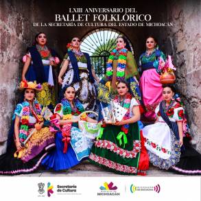 El Ballet Folklórico de Michoacán celebra 63 años 