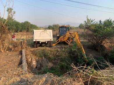 Se retiran 60 toneladas de basura del dren Arroyo Blanco perteneciente al Municipio de Morelia 