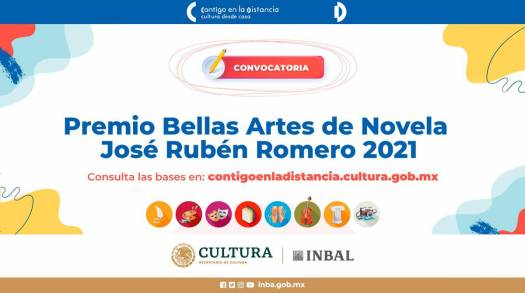 Abre la convocatoria al Premio Bellas Artes de Novela José Rubén Romero 2021 