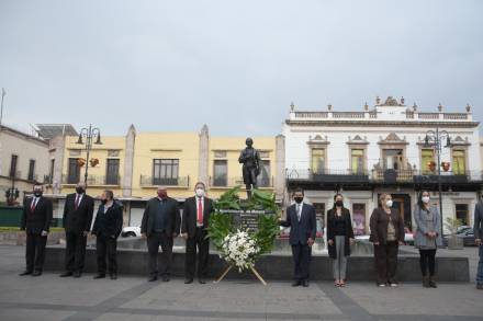 En Morelia se Conmemora el CLX Aniversario Luctuoso de Melchor Ocampo 
