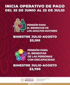 Iniciará Bienestar Michoacán operativo de pago a Adultos Mayores y Personas con Discapacidad 