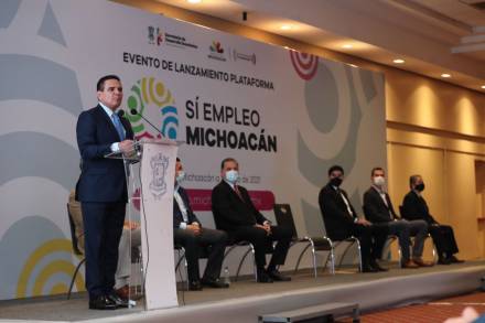 Michoacán pionero: lanza plataforma  para colocación de empleos 