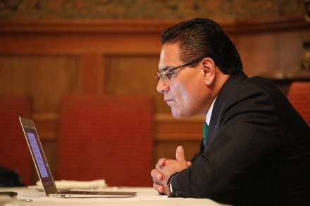 Necesario el apoyo federal en combate a grupos criminales: Gobernador de Michoacán Silvano Aureoles Conejo 