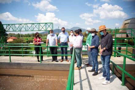 Rehabilita gobierno estatal Planta de Tratamiento de Aguas Residuales San Pedrito 
