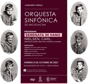 Orquesta Sinfónica de Michoacán ofrece segunda temporada de conciertos 