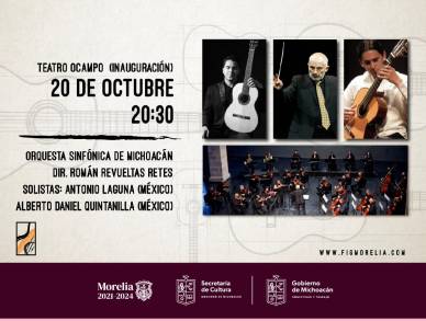 Presentan actividades de la edición 31 del Festival Internacional de Guitarra de Morelia