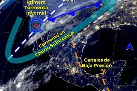 Llama PC Estatal a tomar previsiones ante primera tormenta invernal 