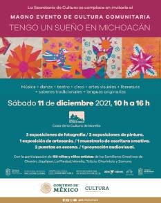 Llega a Morelia el 1er Encuentro de Semilleros Creativos de Michoacán 