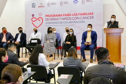 Familias de niñas y niños con Cáncer, recibirán 4 mil pesos mensuales: Carolina Rangel 