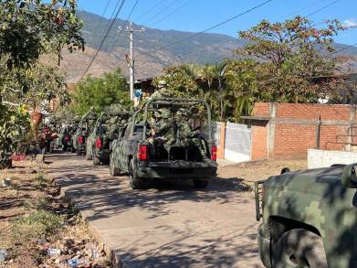 El Ejército Mexicano fortalece el estado de derecho en 43 localidades de Michoacán 