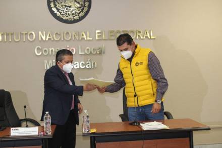 El PRD Michoacán presenta queja en el INE por presunta violación a la Normatividad Electoral vigente 