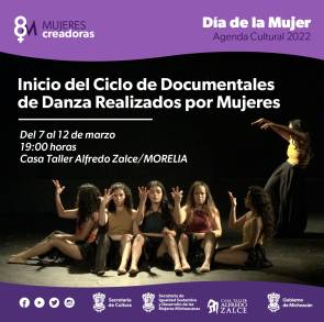 Realizan El Primer Ciclo de Documentales de Danza realizados por Mujeres 