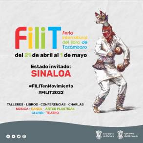 La Feria Intercultural del Libro de Tacámbaro (FILIT) 2022 invita a ser expositor en su Sexta Edición