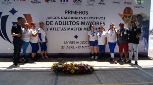 Arrasa Michoacán en atletismo dentro de los Juegos Nacionales de Adultos Mayores y Atletas Máster 
