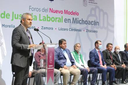 Alfredo Ramírez Bedolla ratifica su compromiso para lograr la transformación laboral 